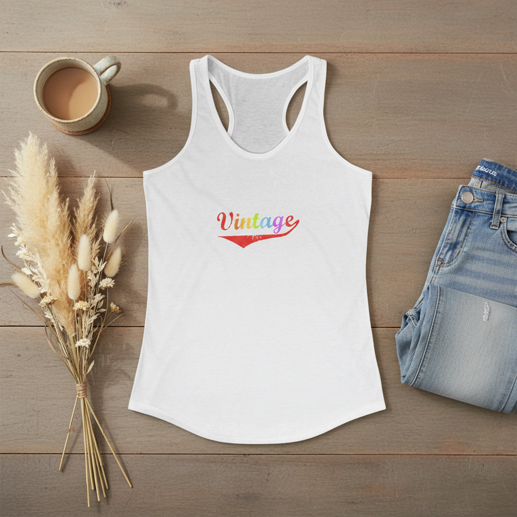 Women's Ideal Racerback Tank-Vintage