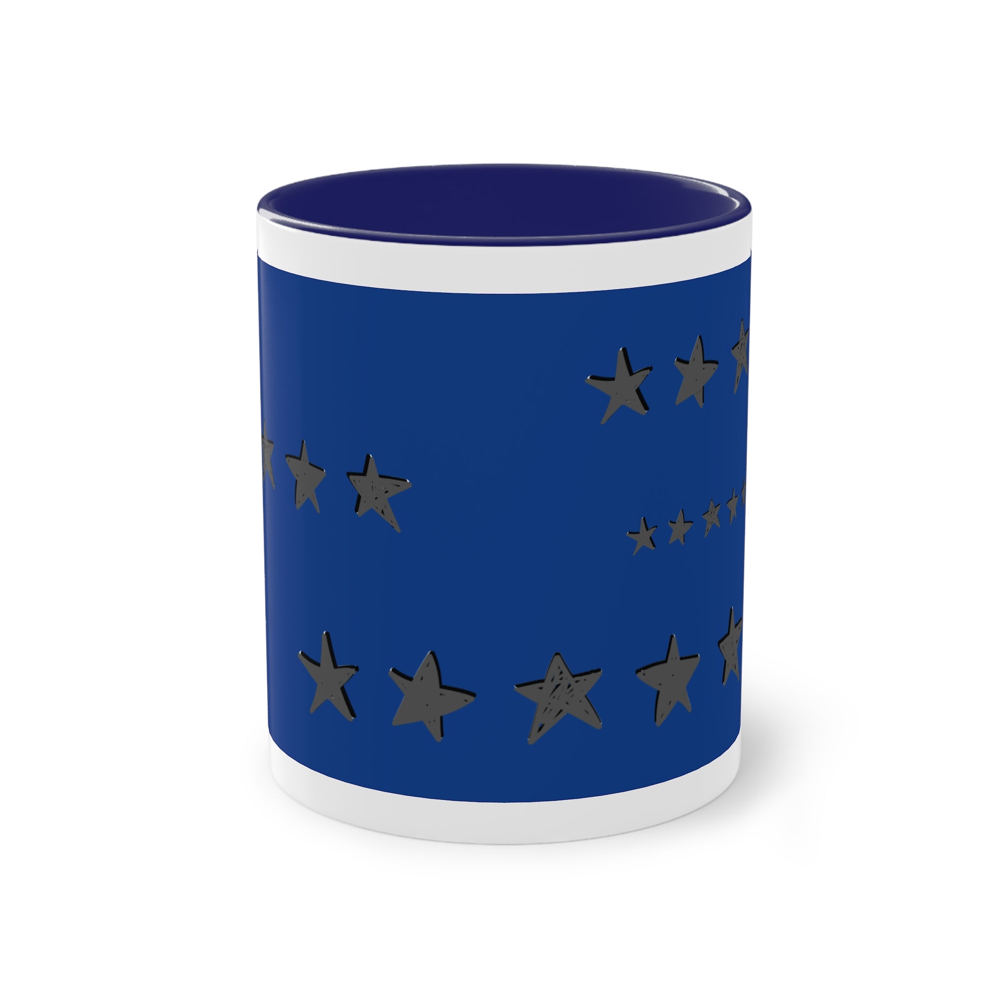 Coffee Mug - Sterne Stars Design, 11oz