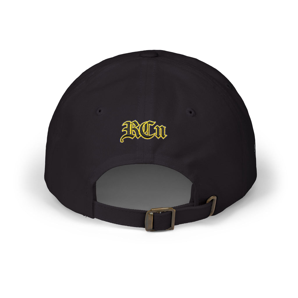 Dad Cap — 'CHOSÉ' Gold Gothic Embroidered Baseball Hat