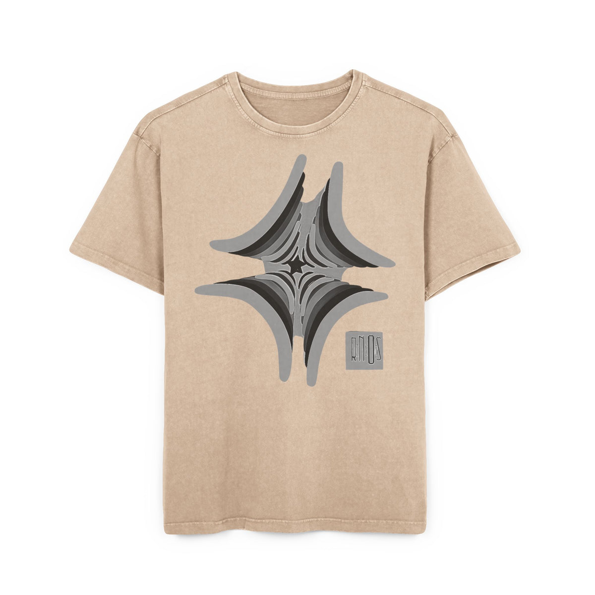 Unique Acid Washed Heavy Oversize Tee