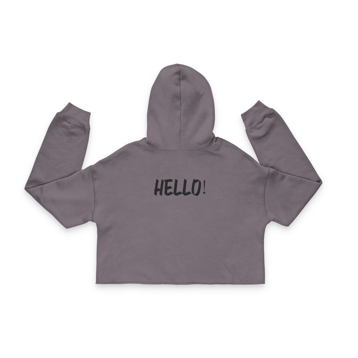 Hello! Women's Cropped Hoodie - Stylish & Comfortable Casual Wear
