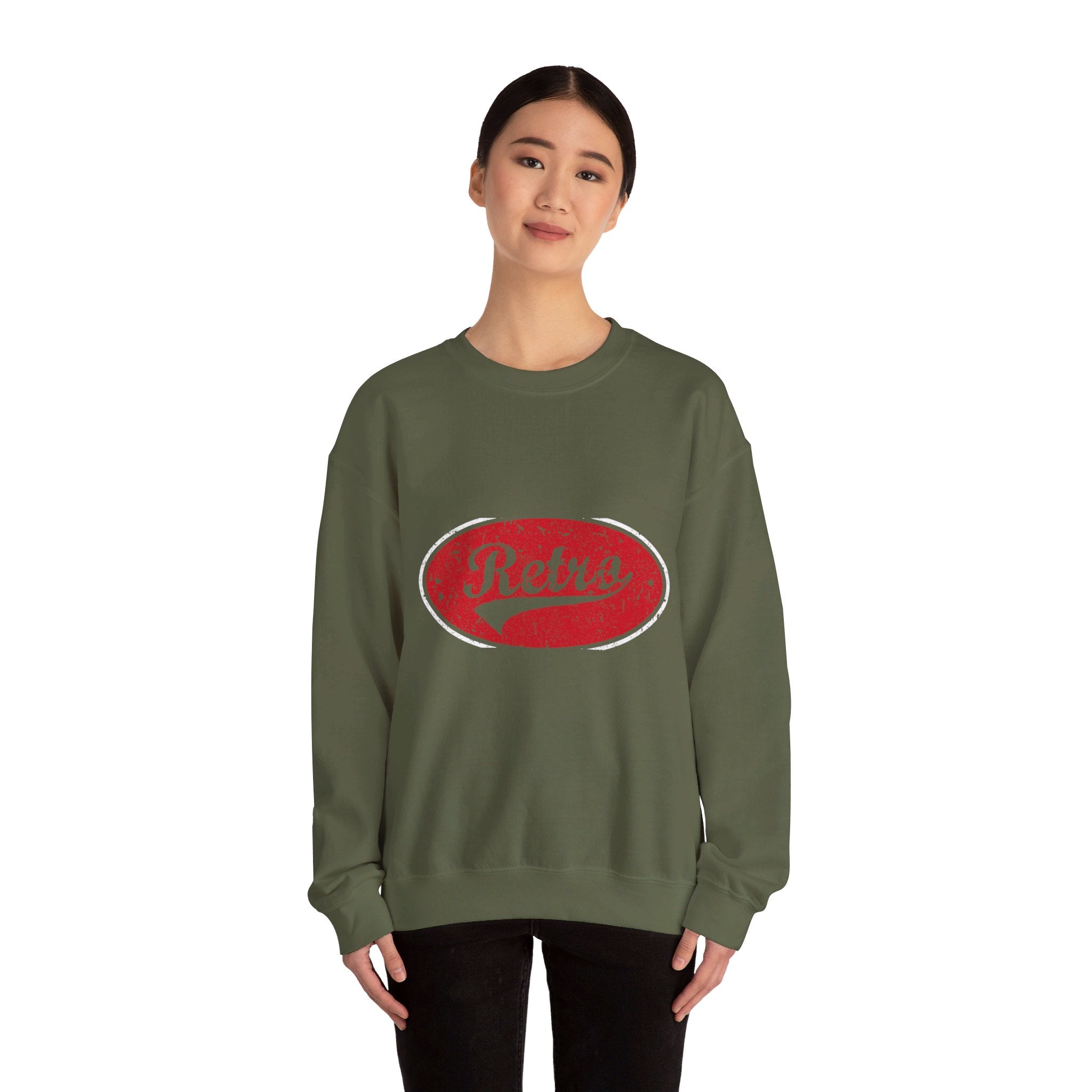 Sweat-shirt unisexe rétro 