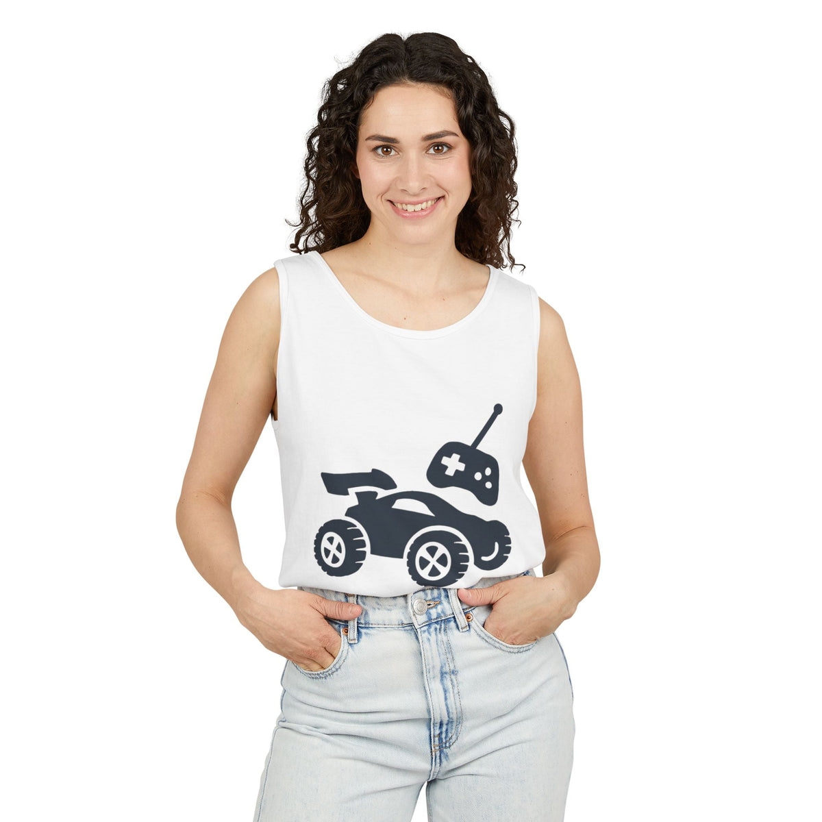 Gaming-Themed Unisex Tank Top | Comfortable, Stylish, Gift for Gamers, Perfect for Summer, Casual Wear, Gaming Events Printify