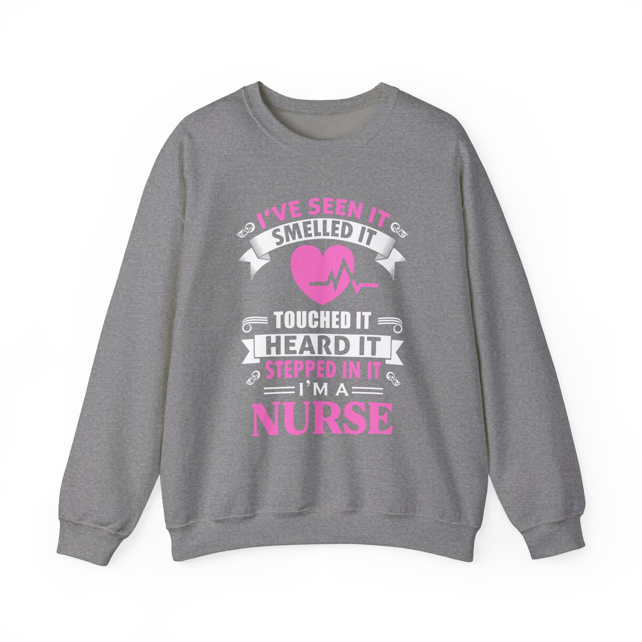 J’ai vu ça sentait ça touchait ce sweat-shirt unisexe 