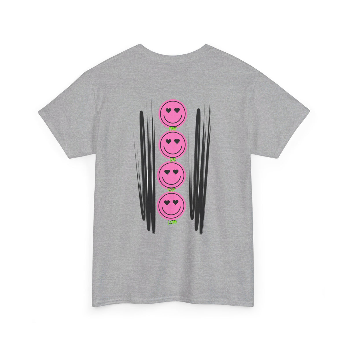 RCNSONS Unisex Heavy Cotton Smileys Tee