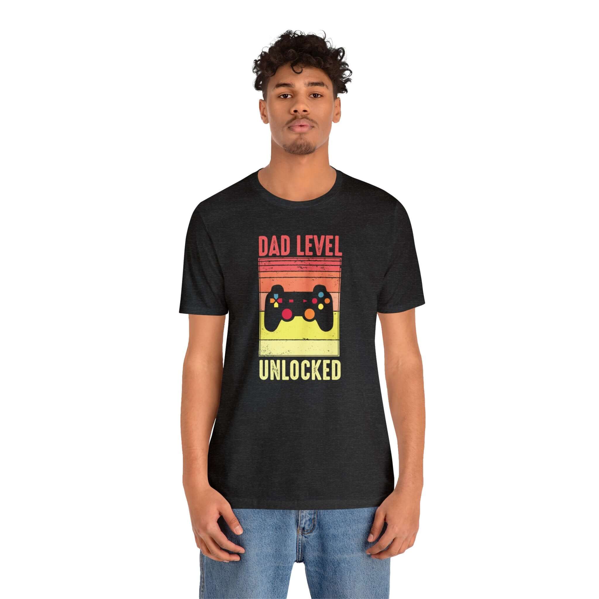 Dad Level Unlocked Unisex Tee - RC’nSONS