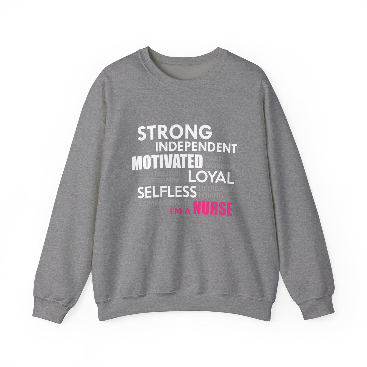 Sweat-shirt unisexe désintéressé, motivé et indépendant 