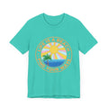 La vie est un tee-shirt unisexe de plage 