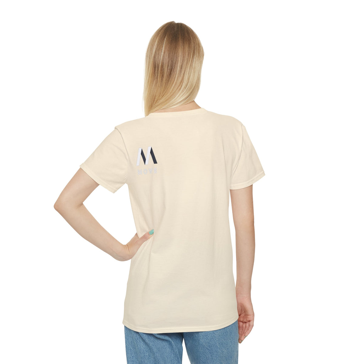 Unisex Move Graphic T-Shirt, Comfortable Casual Tee, Trendy Apparel for Everyday Wear, Gift for Fitness Enthusiasts, Stylish Wardrobe Staple Printify