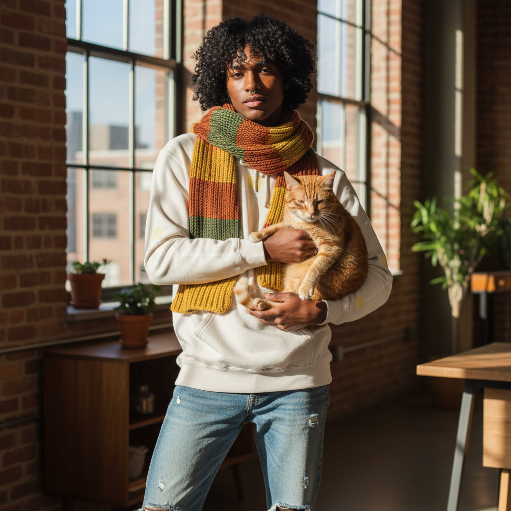 Kindness Heavyweight Hoodie - Super Power Design Printify