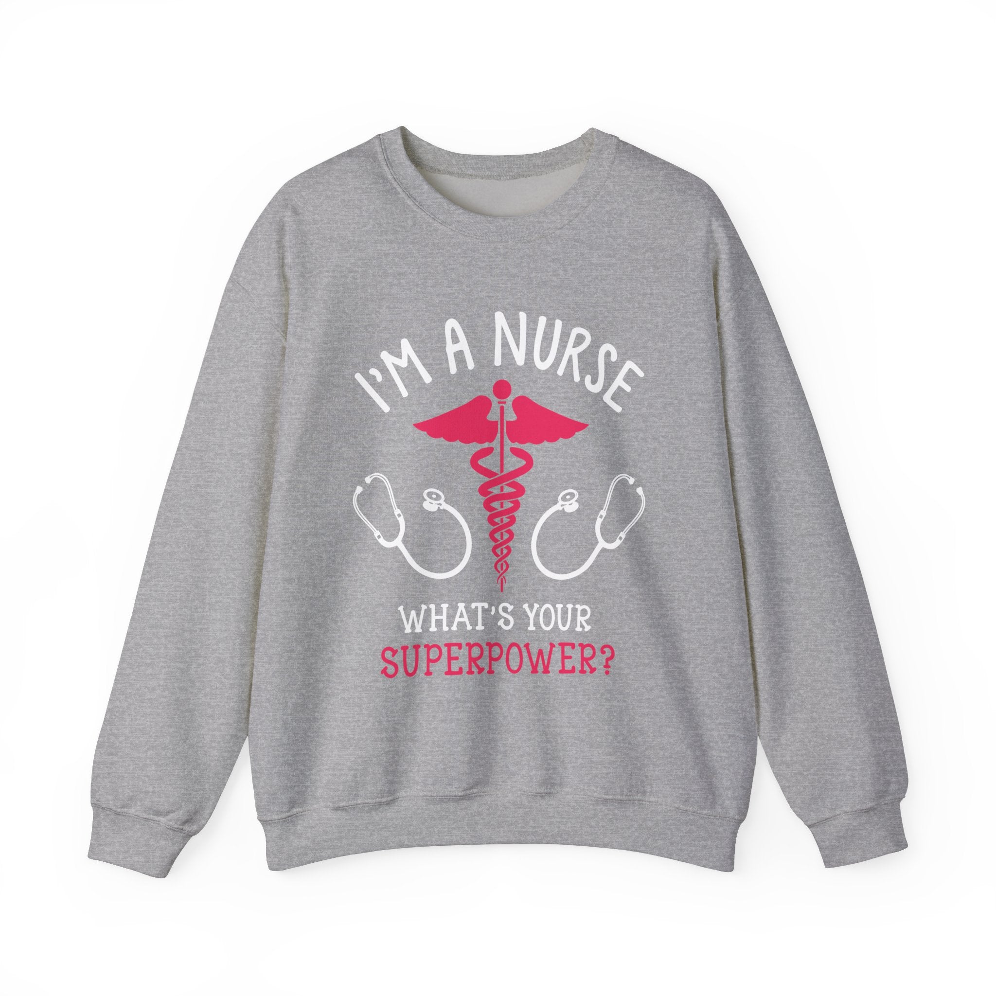 Je suis un sweat-shirt unisexe infirmière 