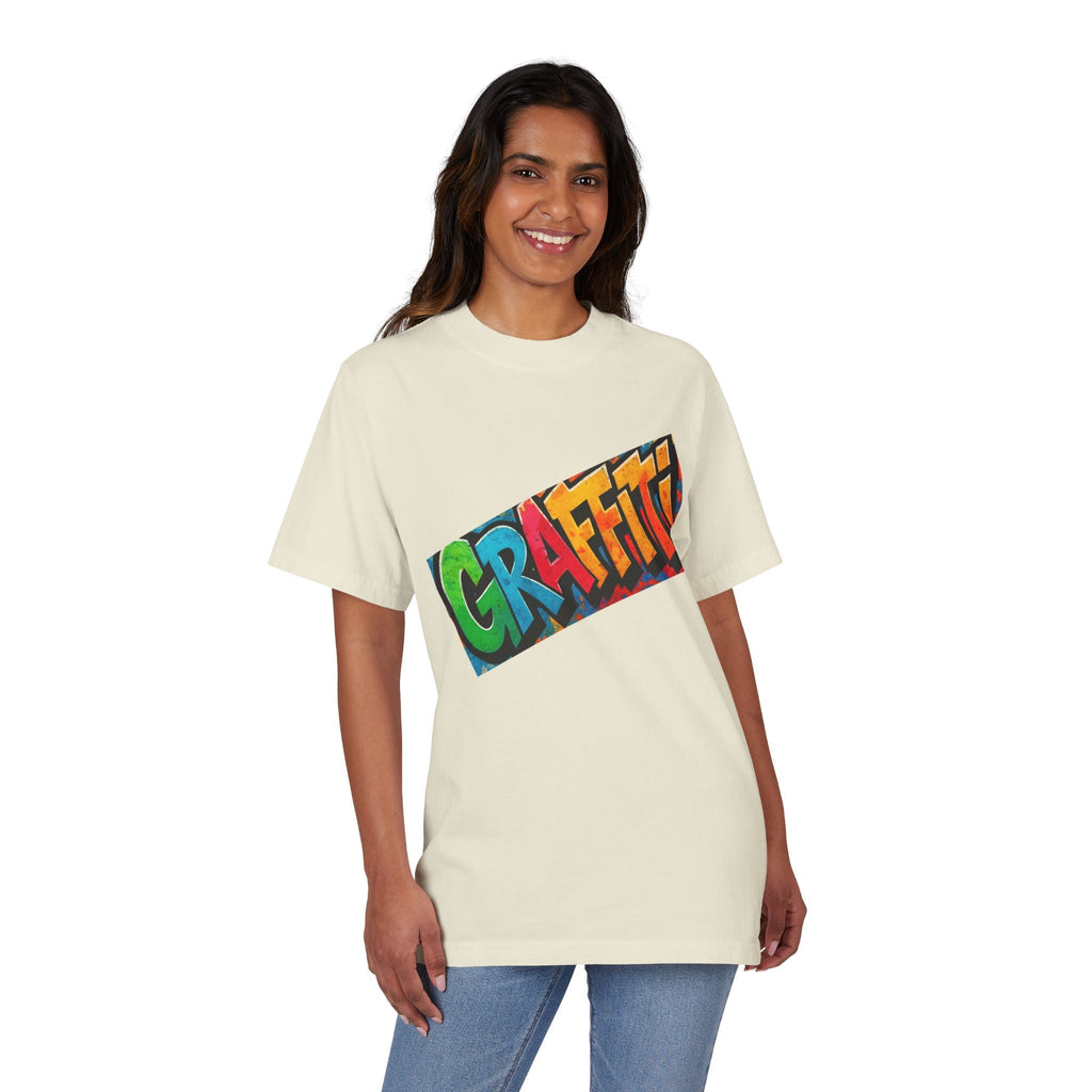 Graffiti Vibe Unisex T-Shirt, Urban Style Tee, Fashion Statement Shirt, Street Wear, Summer Casual Tee, Skateboard Apparel Printify