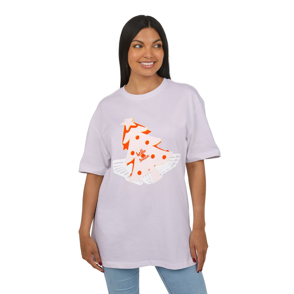 Christmas Oversize Tee - hello Santa