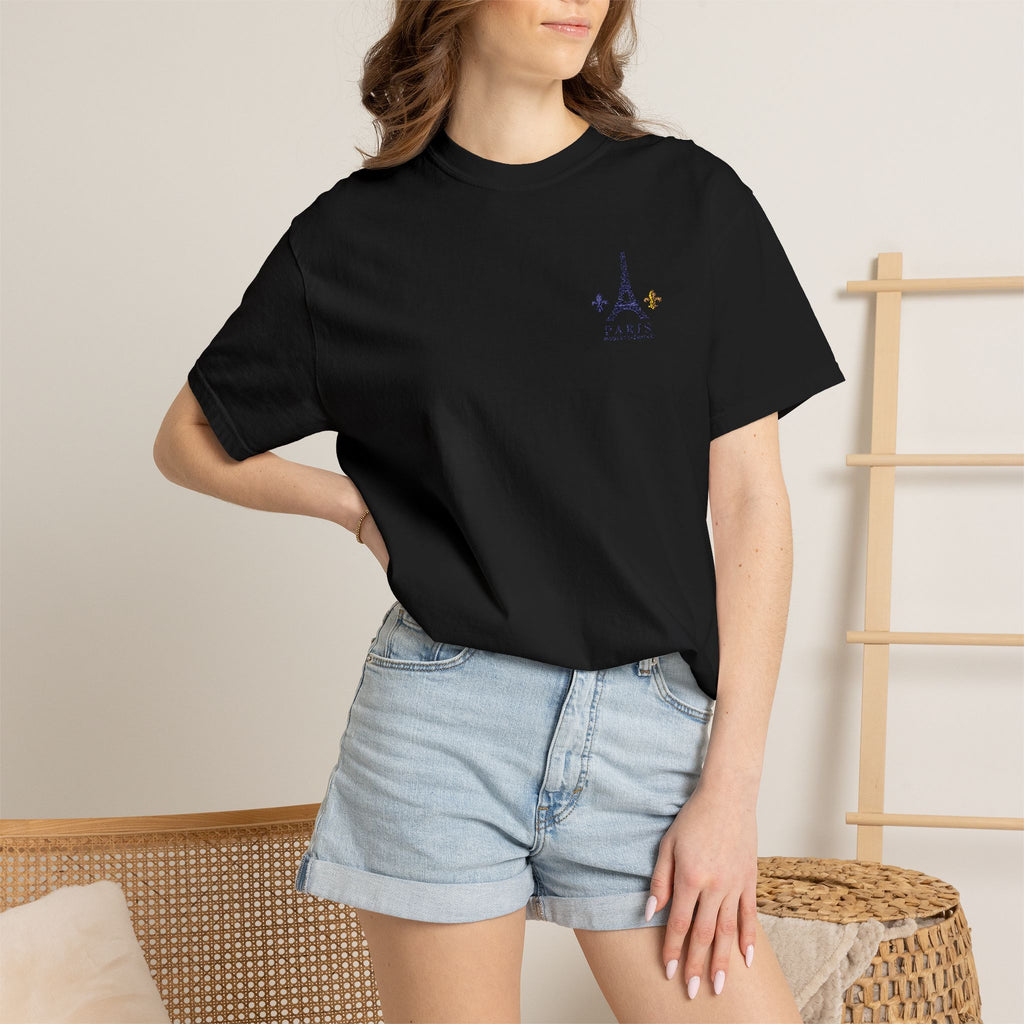 Paris Eiffel Tee — 'Paris' Script Design