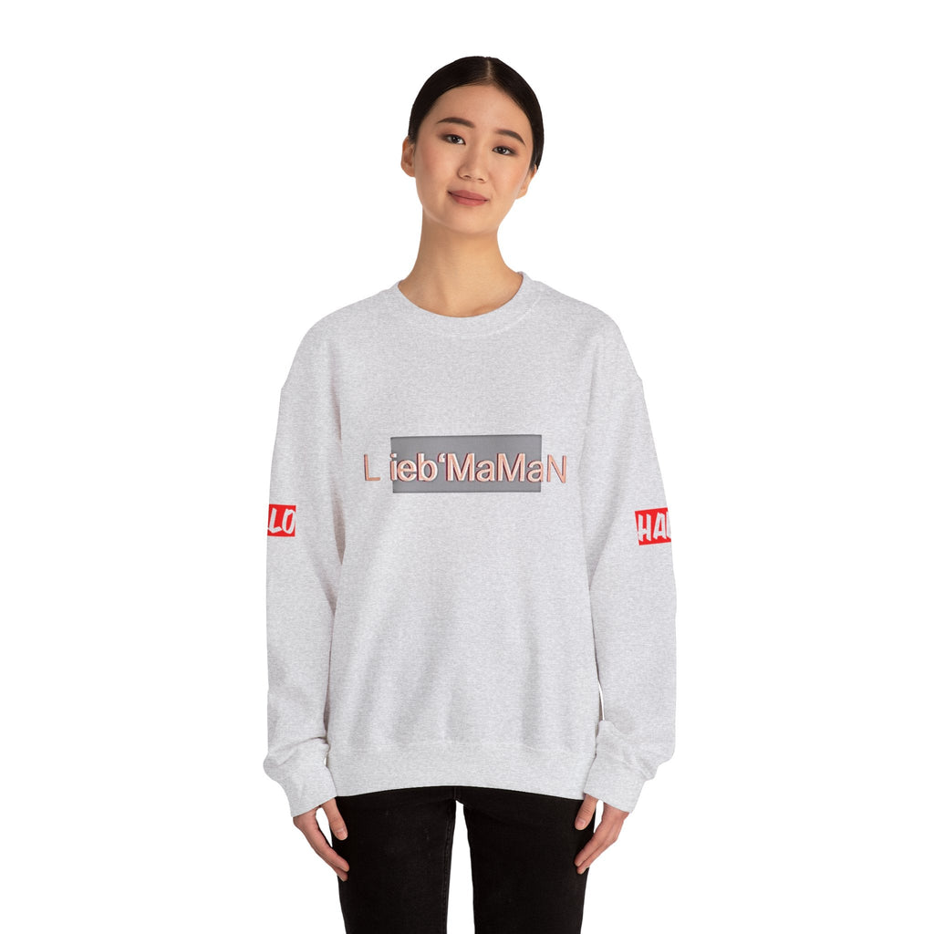 Lieb'MaMan Unisex Heavy Blend Crewneck Sweatshirt - Gift for Mom Printify