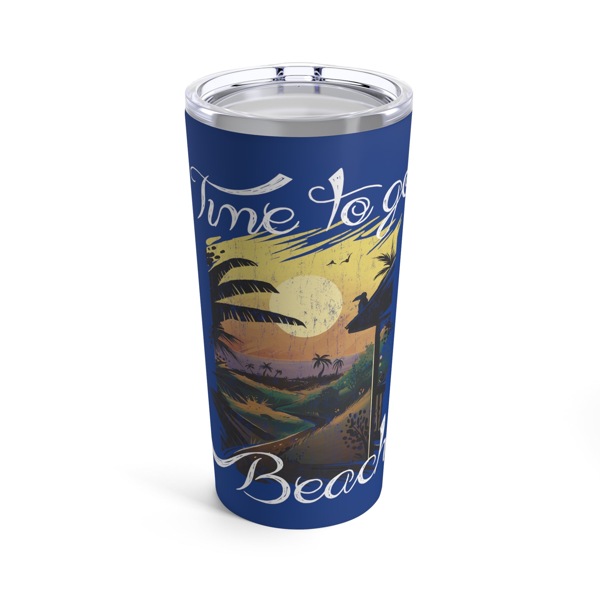 Time To Go Beach Bottle