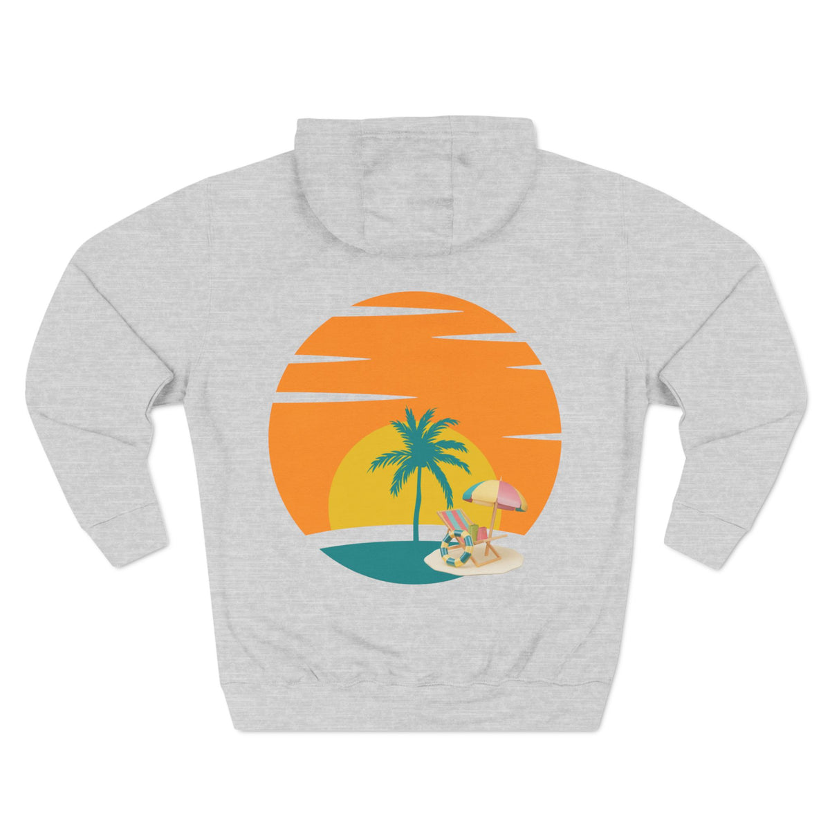 Fleece Hoodie - 'iland' Design