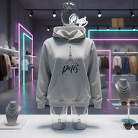 Hoodie - Minimalistic Letter 'R' Design Printify