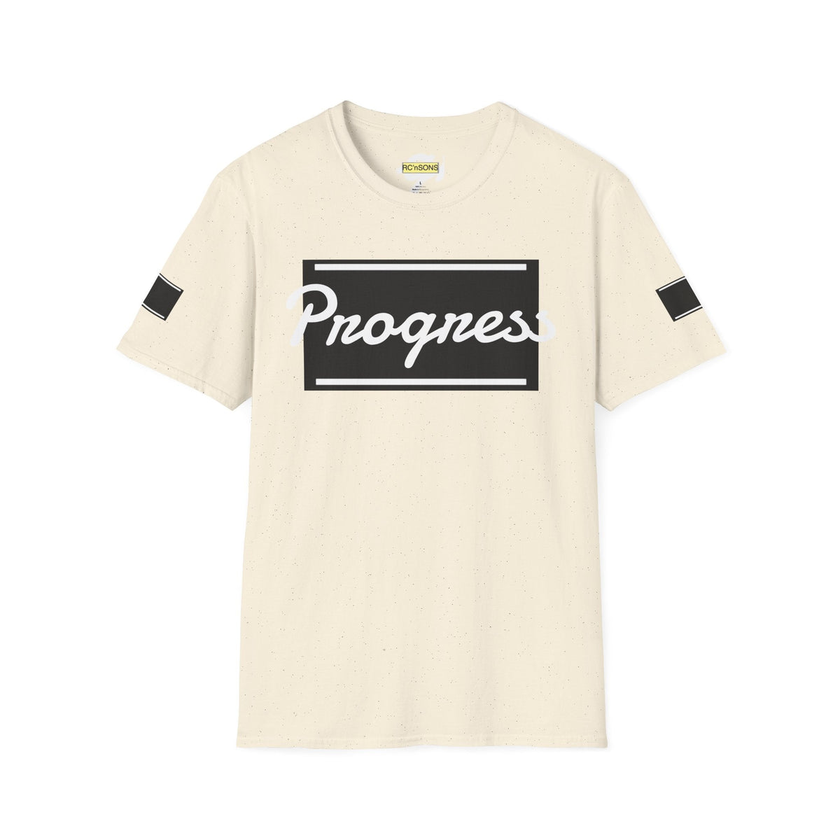 Motivational Unisex Softstyle T-Shirt | Progress Tee, Gift for Teens, Casual Wear, Workout Shirt, Inspirational Apparel Printify