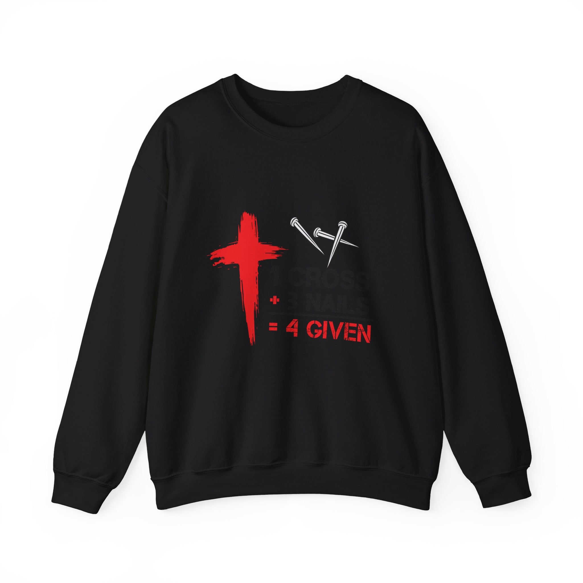 1 Croix 3 Ongles 4 Étant donné Sweat-shirt unisexe 