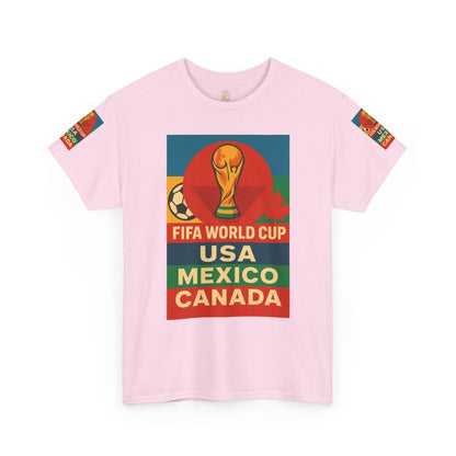 FIFA World Cup Unisex Tee, Sports Fan Shirt, Soccer T-Shirt, Tournament Apparel, Team Spirit Gear, Gift for Fans Printify