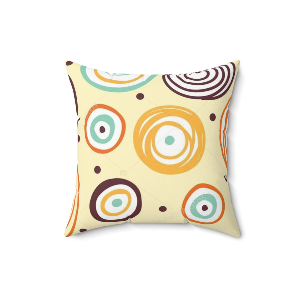 Spun Polyester Square Pillow