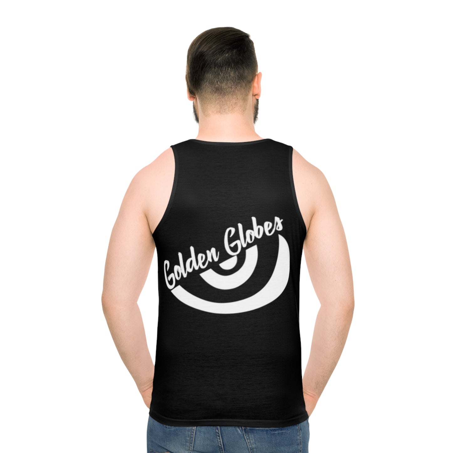 Unisex Tank Top - Golden Globes Design, Summer Apparel, Gift for Film Lovers, Casual Wear, Movie Night Essentials