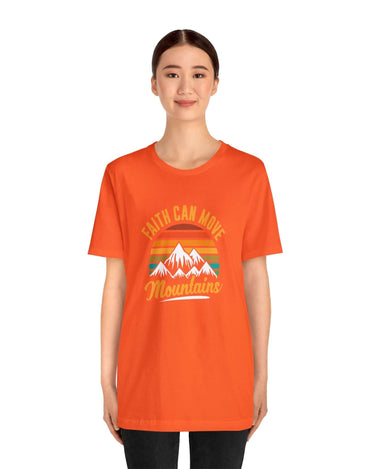 Faith Can Move Mountains Unisex Tee - RC’nSONS