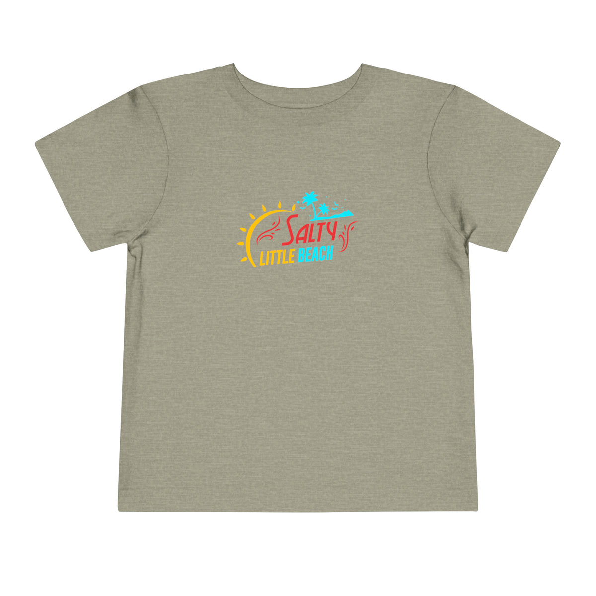 T-shirt pour tout-petits Salty Little Beach 