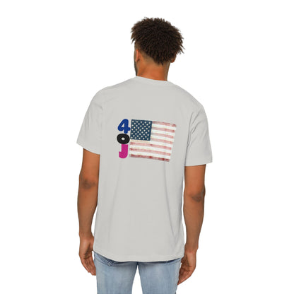 USA Flag Short-Sleeve T-Shirt, Patriotic Tee for Independence Day, Casual Wear, Gift for Veterans, Summer Style Printify