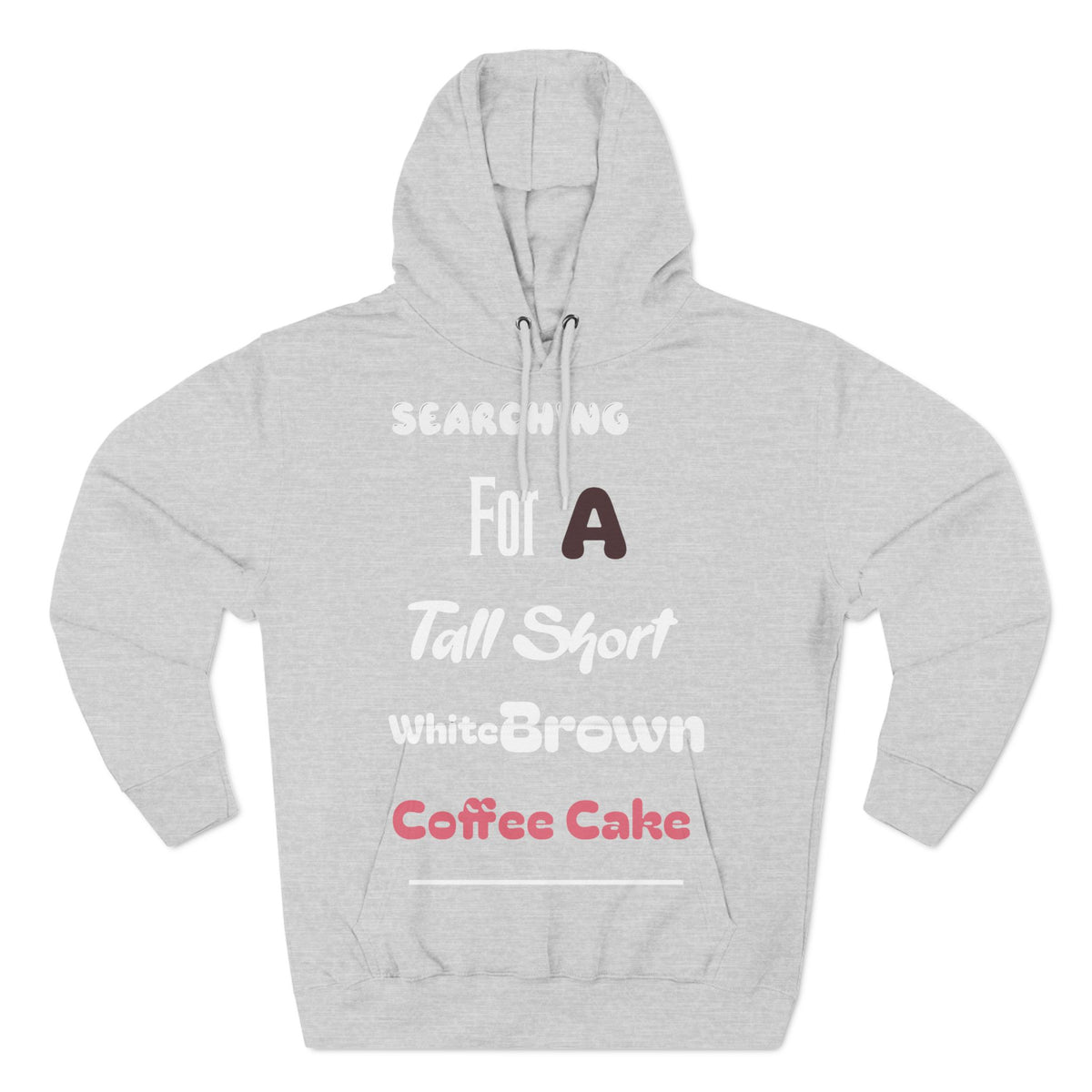 Take Me Out For Coffee Cake Fleece Hoodie