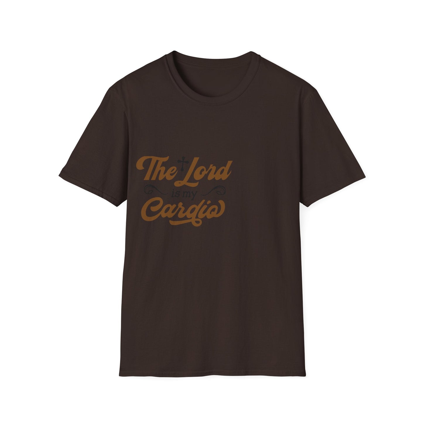 Faith-Inspired Unisex T-Shirt, The Lord is My Cardia, Christian Apparel, Spiritual Gift, Everyday Comfort Wear, Perfect for Church, [...] Printify