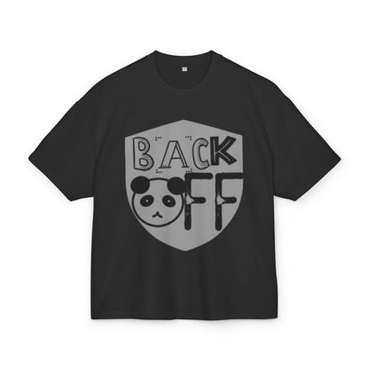 T-Shirt Back off Unisex Ultra Heavy Cotton Box Tee