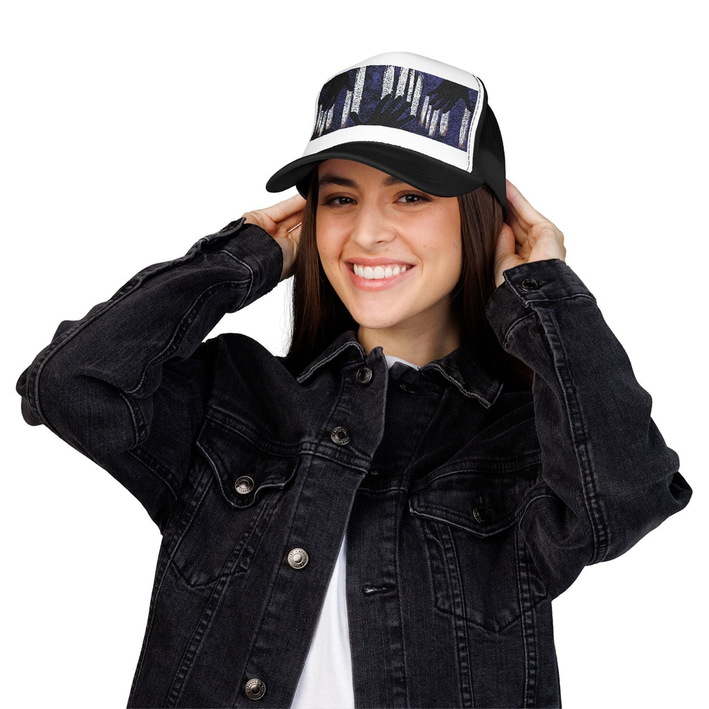 Embroidered Trucker Hat Printify