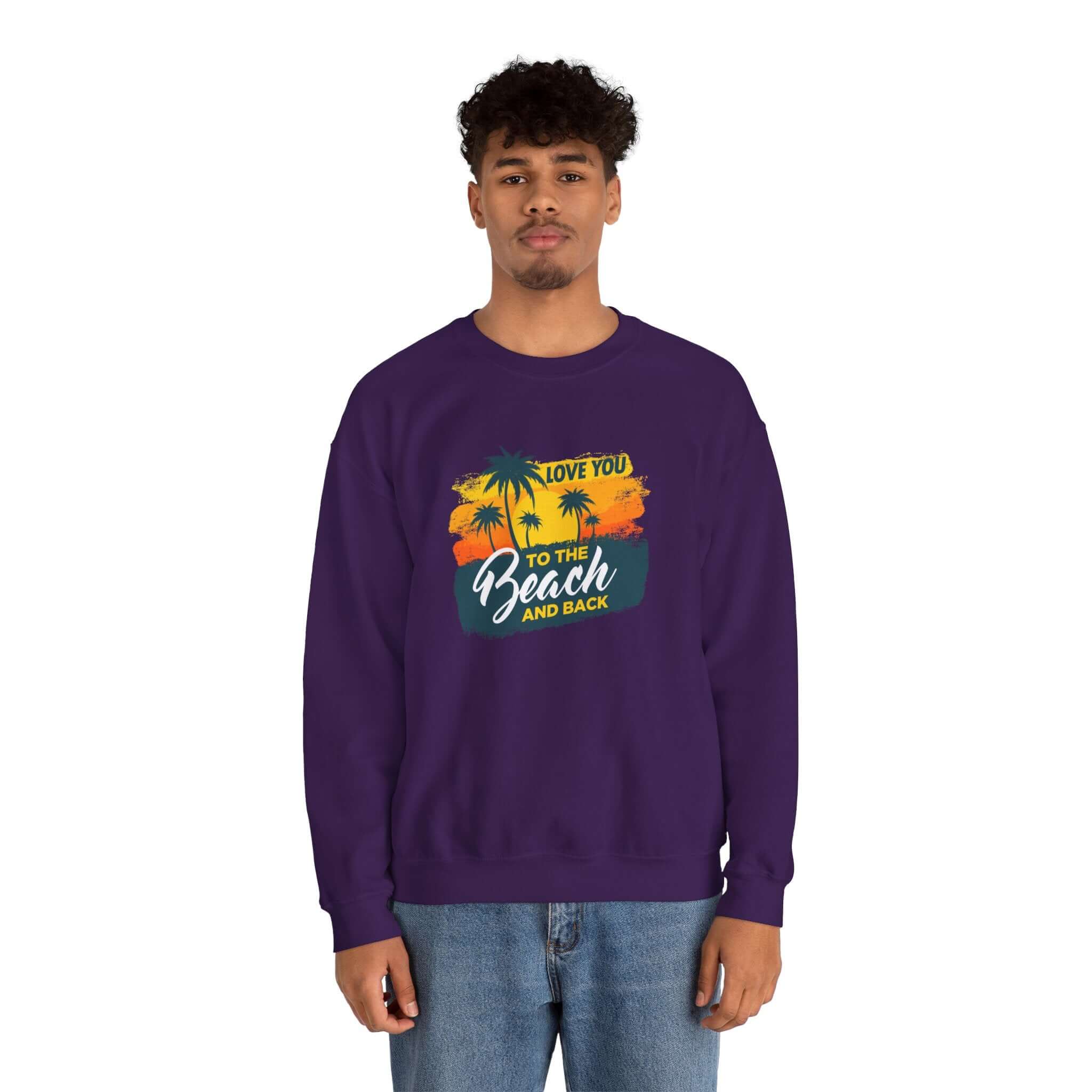 Love You To The Beach Unisex Sweatshirt - RC’nSONS