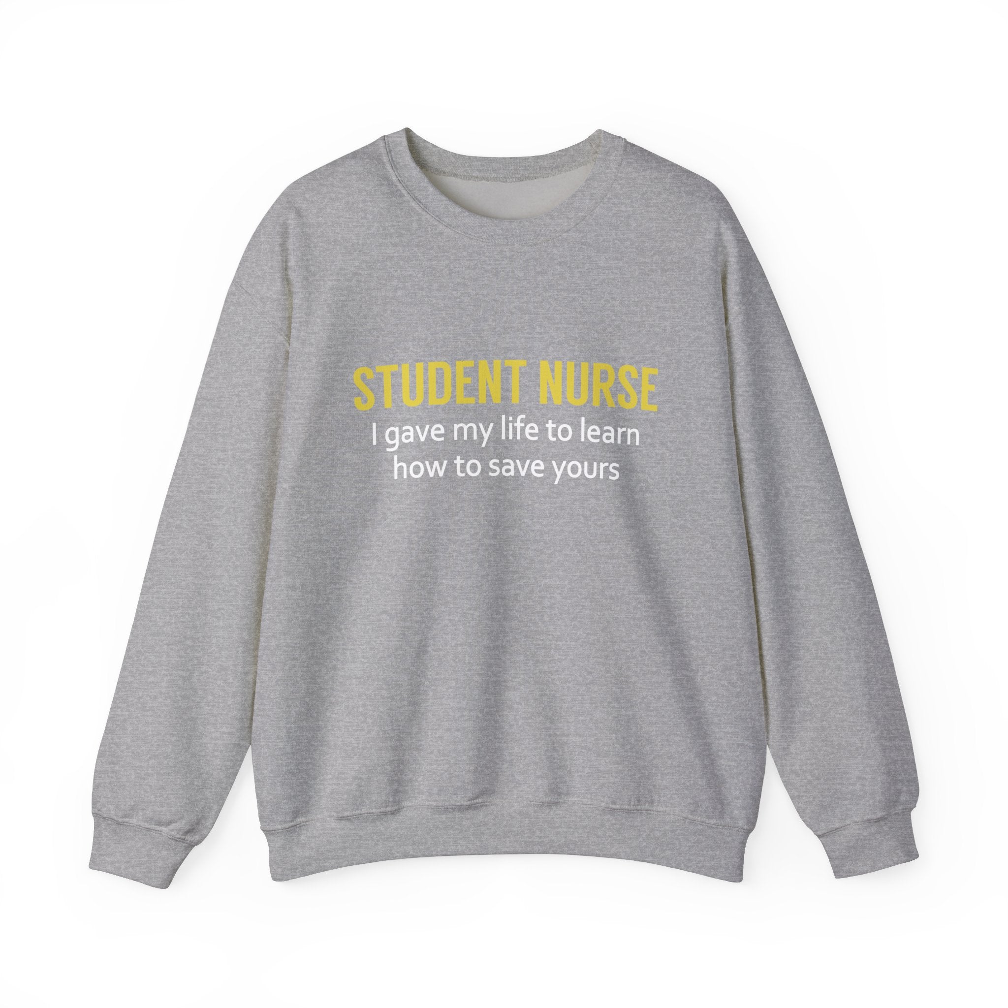 Sweat-shirt unisexe étudiant infirmière 
