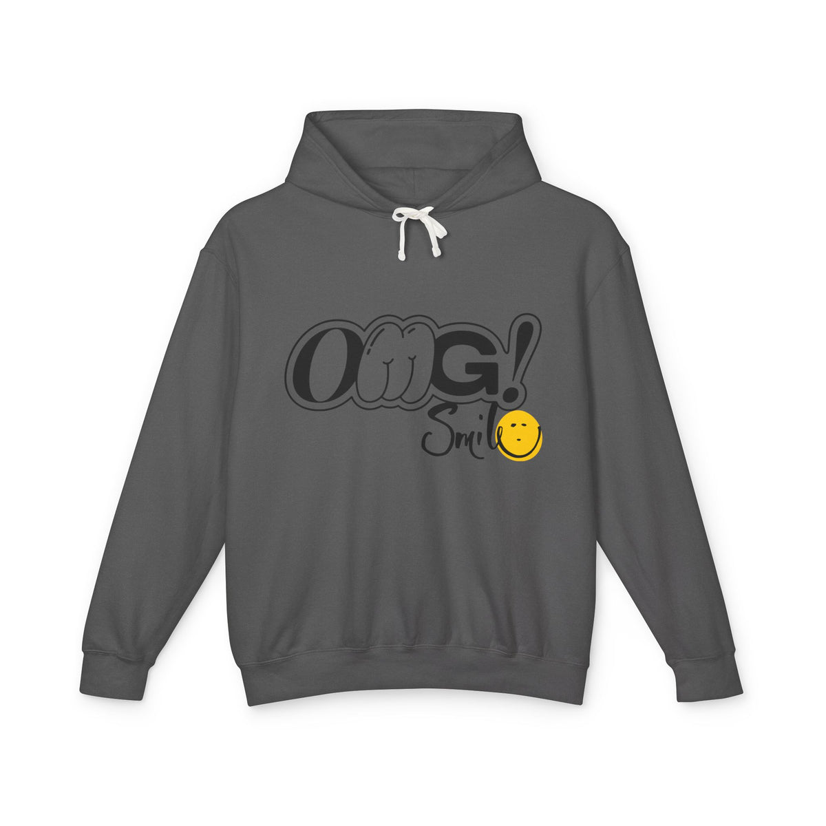 OMG!Smile Lightweight Hooded Sweatshirt