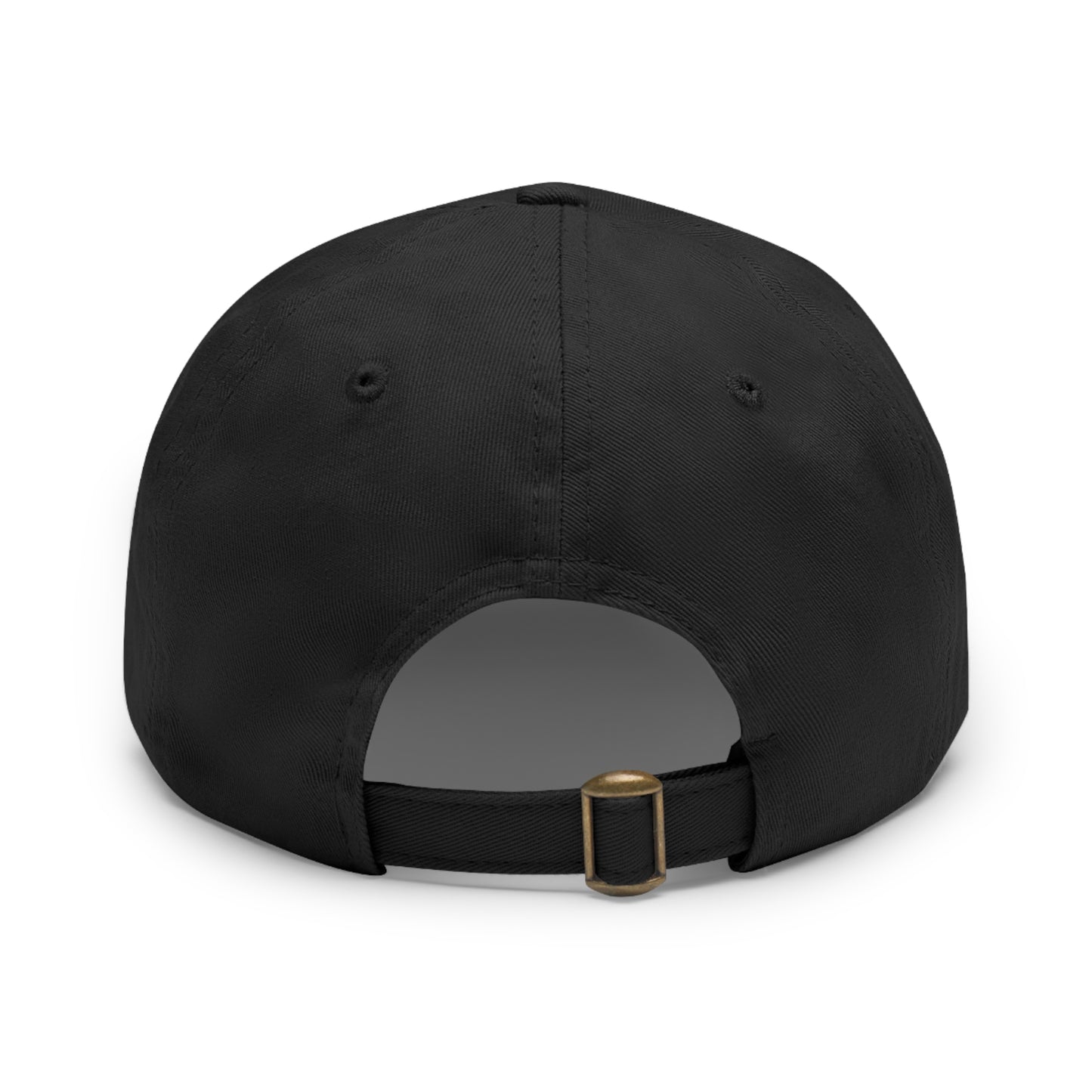 Yoga Dad Hat with Leather Patch