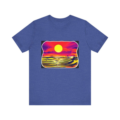 RCNSONS Unisex Short Sleeve Sunset Tee