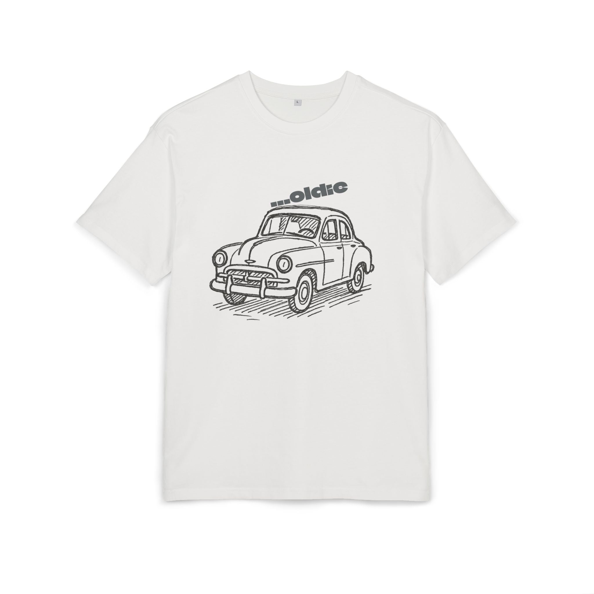 Car Oversize Tee - Unisex Heavy Printify