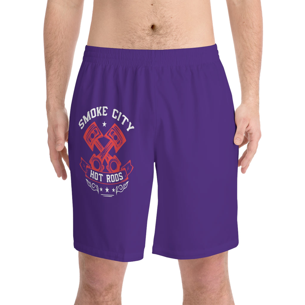Men's Elastic Beach Shorts (AOP)