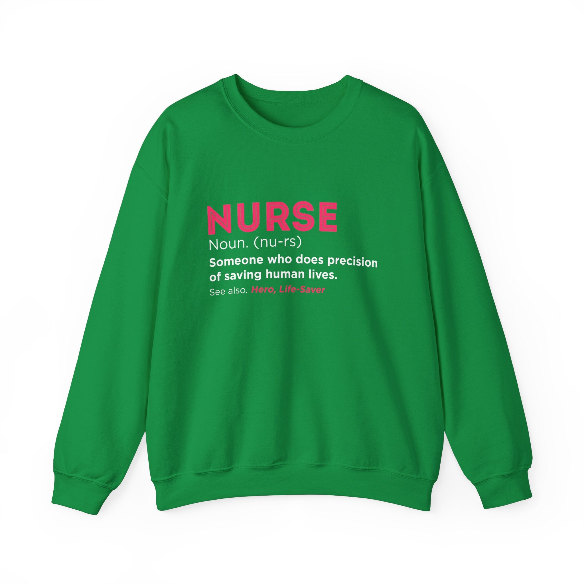 Sweat-shirt unisexe infirmière 