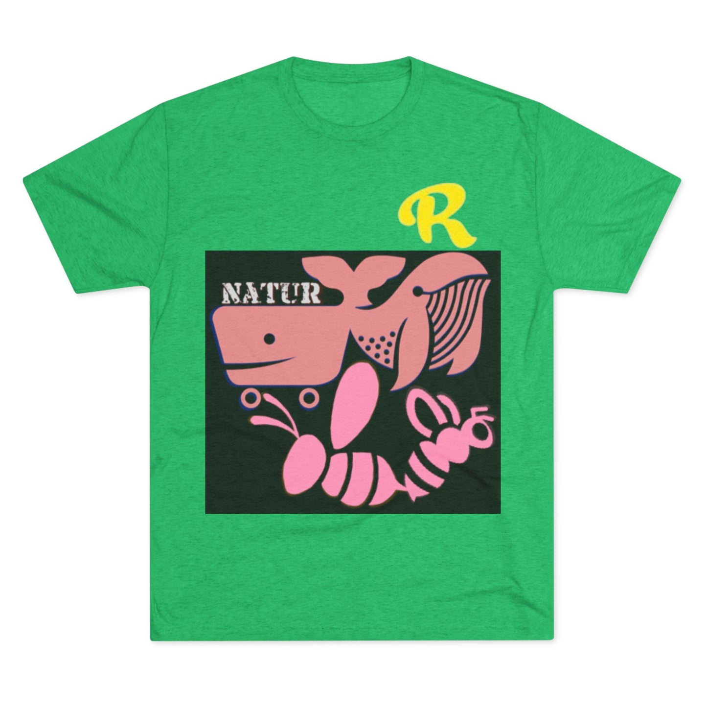 Unisex Tri-Blend Crew Tee - Honey Tee