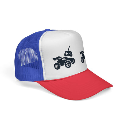 Cool Trucker Caps with ATV Design | Perfect Gift for Outdoor Enthusiasts, Sports Fans, Road Trips, Family Gatherings, Summer Adventures Printify