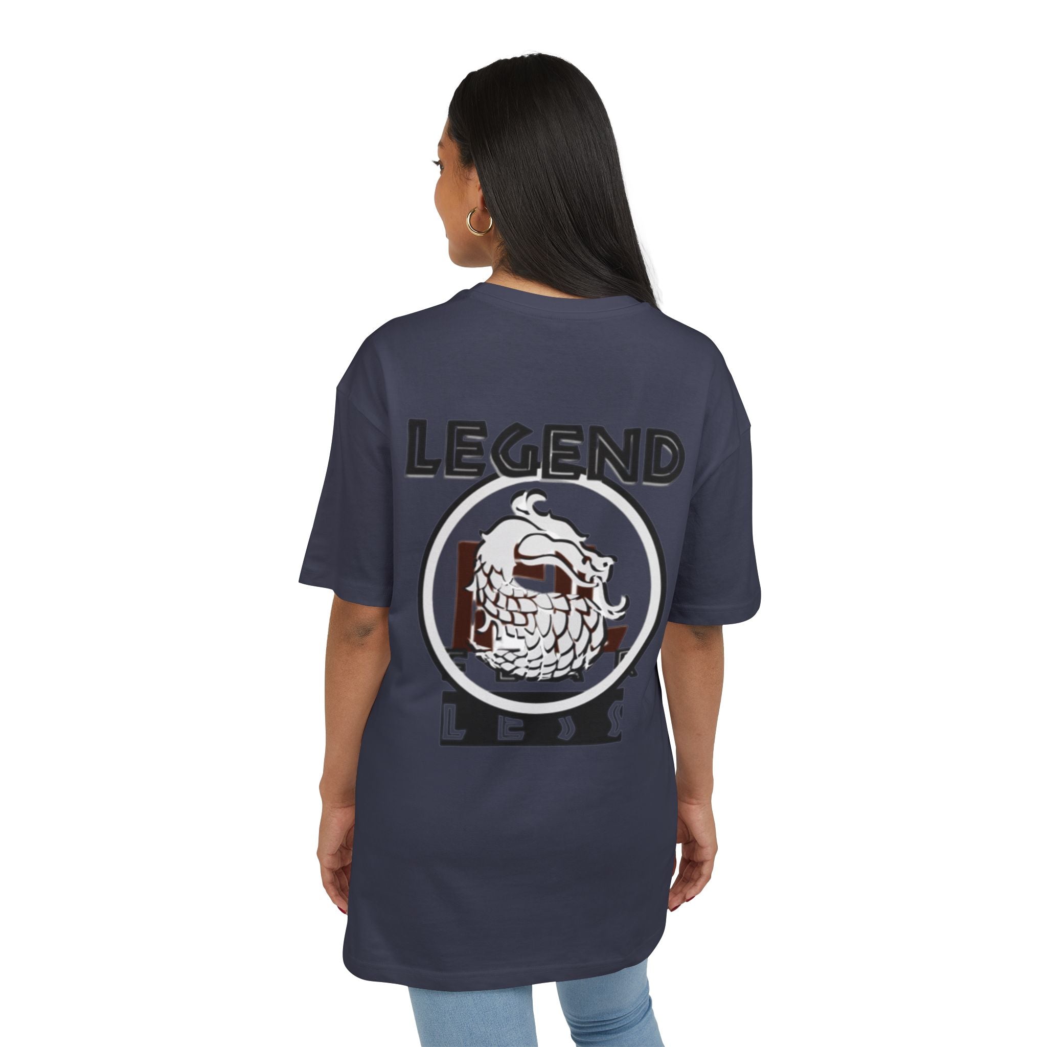Unisex Heavy Oversize Tee - Legend Graphic Tee for Trendy Style