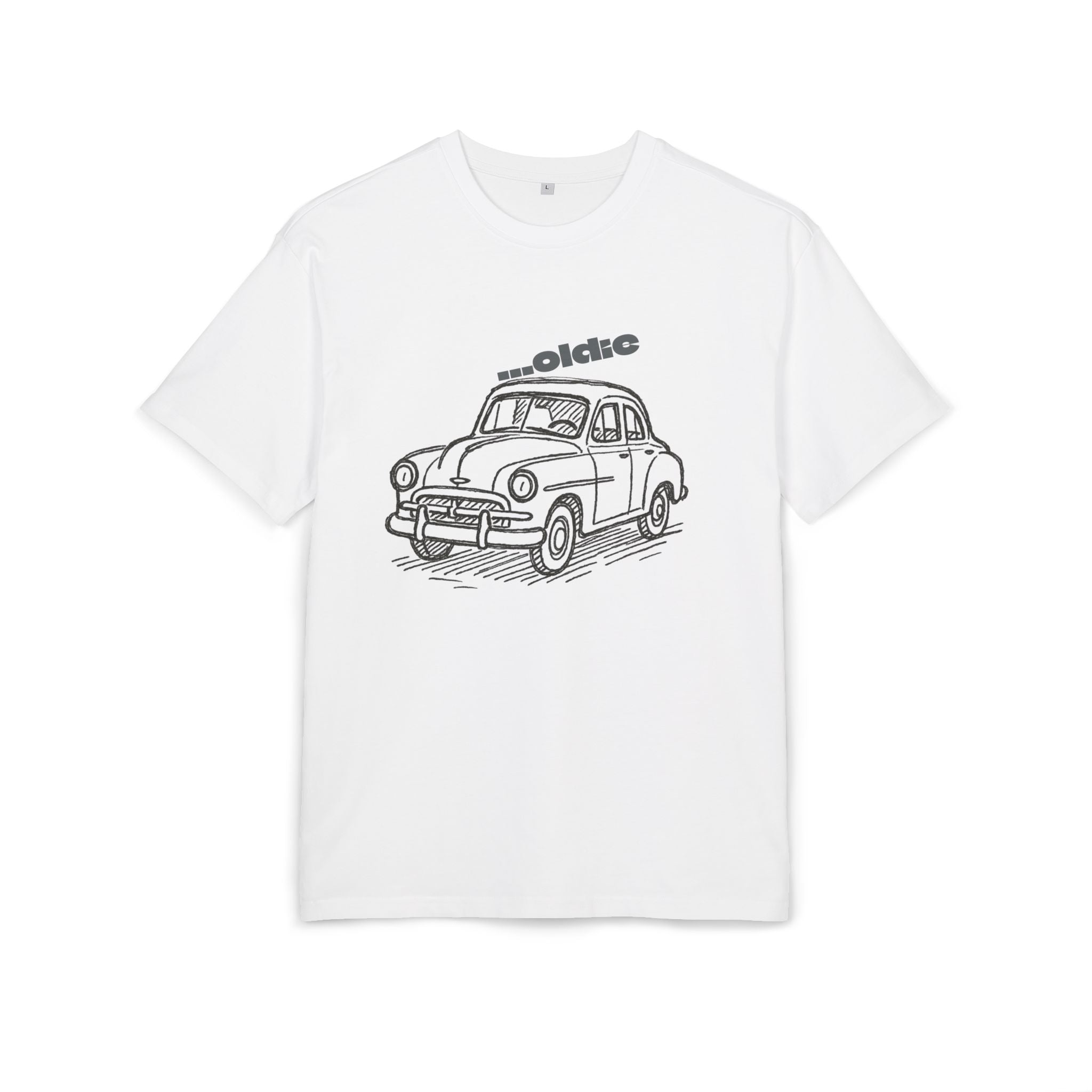 Car Oversize Tee - Unisex Heavy Printify