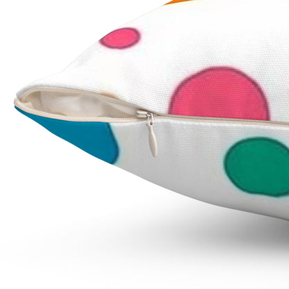 Spun Polyester Square Pillow