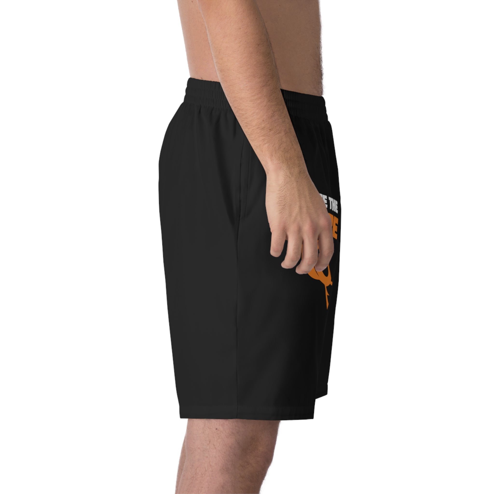 Men's Elastic Beach Shorts (AOP)