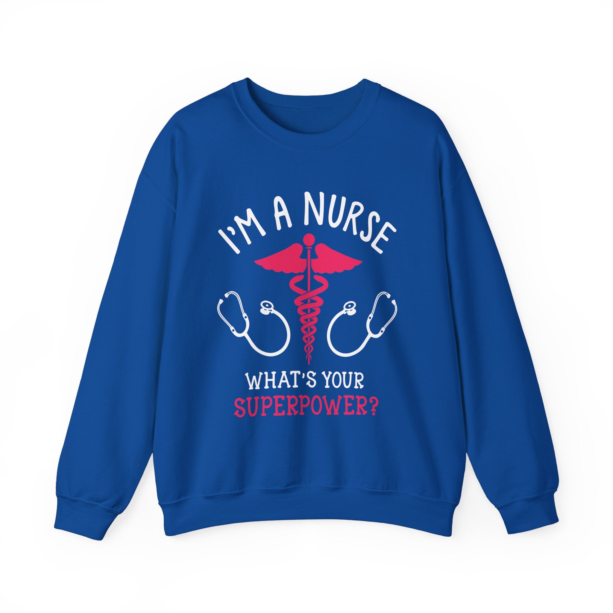 Je suis un sweat-shirt unisexe infirmière 