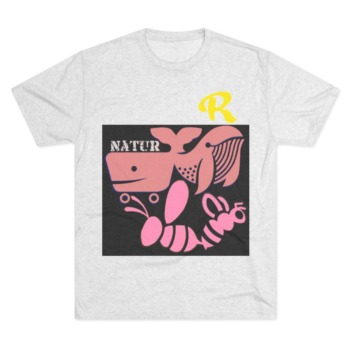 Unisex Tri-Blend Crew Tee - Honey Tee